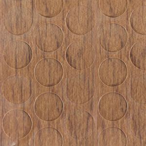 Tapa Furo PVC Imbuia 12 mm 50 pcs VBF IND
