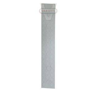 Tapa Furo PVC Cinza Cristal 12 mm 50 pcs VBF IND