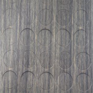 Tapa Furo PVC Ameixa Negra 12 mm 50 pcs VBF IND