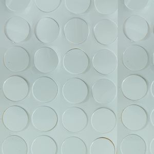 Tapa Furo PVC Branco Brilho 12 mm 50 pcs VBF IND