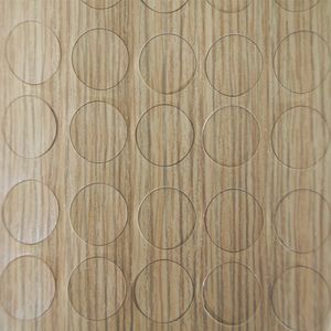 Tapa Furo PVC Noce Mare 12 mm 50 pcs VBF IND