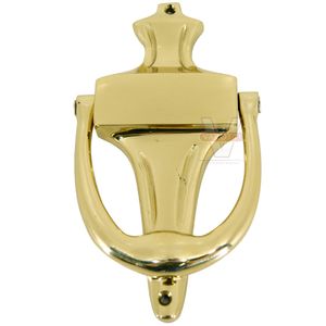 Batedor de Porta Latão Acetinado Piccolo