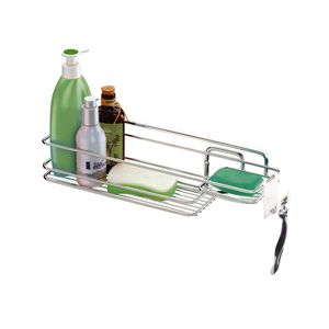 Suporte para Shampoo/Sabonete de Parede com Gancho Móvel Linha Superiore Future