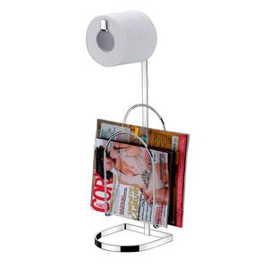 Suporte para Papel Higiênico e Revista Cromado 1100 Future
