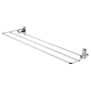 Porta Gravatas Duplo Cromado 280x40x80 mm 2163 Masutti Copat