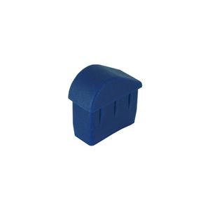 Ponteira Interna Azul Retangular Abaulada sem Calço 40 x 20 mm Masticmol