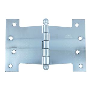 Dobradiça Palmela (D) 4 X 6 Ferro Oxidado Cromado 622804 União Mundial
