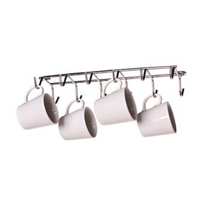 Porta xícaras fixo cromado 7310