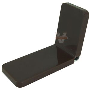 Cantoneira Metálica com Capa Plástica Marrom 0036 Toro Componentes