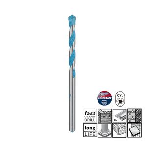 Broca CYL-9 Multimaterial Ø10 x 90 x 150 mm 2608585224-000 Bosch