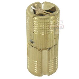 Dobradiça Invisível D12 LT/CT Latão Natural F0041LT Hardt
