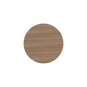 Tapa Furo PVC Nogal Sevilha 12 mm com 50 Peças Rehau