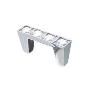 Puxador Core Cromado 32 mm 2892 Linha Stone Torralba