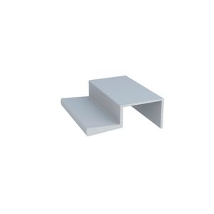 Perfil Puxador Cromo Fosco 3000mm RM-089 Rometal