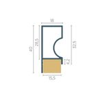 34943_Perfil-Puxador-RM-102-SP-53-Cromo-Fosco-3000-mm-Rometal_2