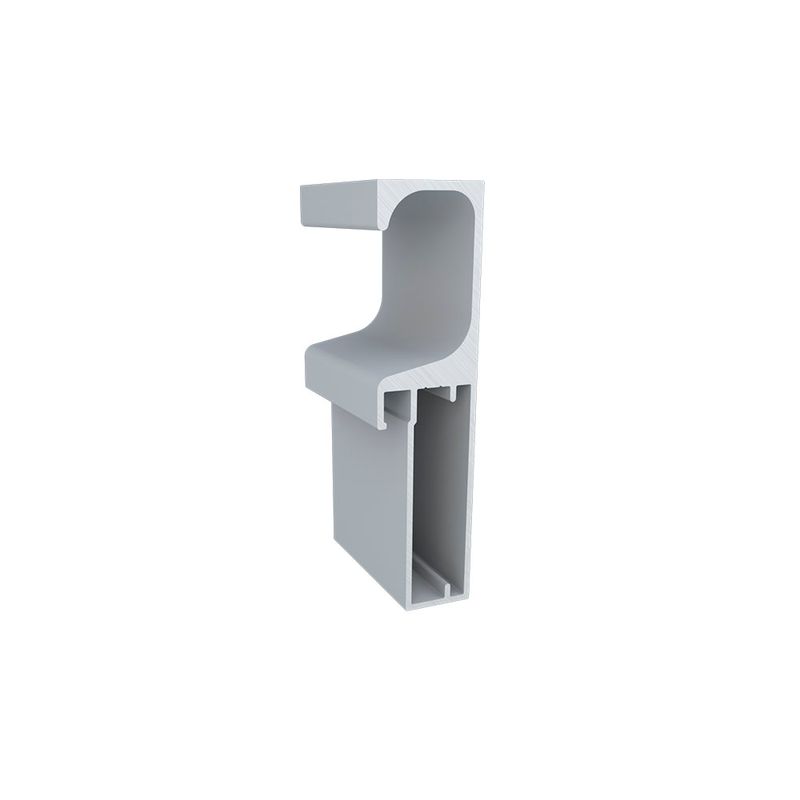 36330_Perfil-para-Porta-RM-104-com-Puxador-Cromo-Fosco-3000-mm-Rometal