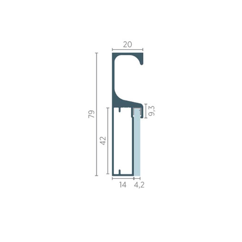 36330_Perfil-para-Porta-RM-104-com-Puxador-Cromo-Fosco-3000-mm-Rometal_2