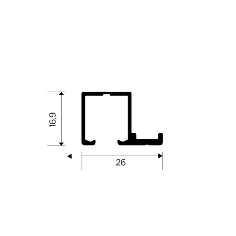 40706_Trilho-Simples-Supra-Natural-3000mm-RM-198-Rometal_2