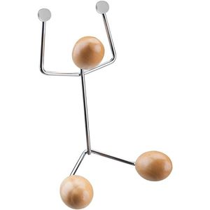 Cabide de Parede Puppet Cromado 170x215x85 mm 2145 Masutti Copat