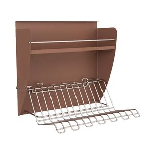 Escorredor de Louças Suspenso Capuccino  410 x 425 x 130 mm  2462 1300 Masutti Copat