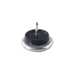 Deslizador com Prego Zincado Base 28 mm Grande D28 CAAD