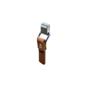 Puxador Linien Cromo/Couro Ponto 4582 Torralba