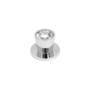 Puxador Trend Cromado Ponto 6002FD Linha Stone Torralba