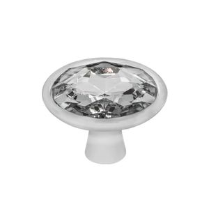 Puxador Calice Branco Fosco Ponto 2925 Linha Stone Torralba