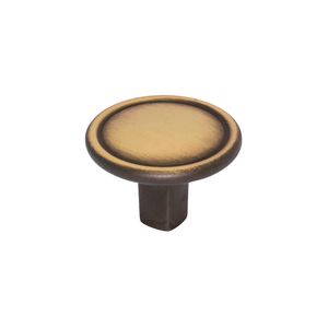 Puxador Grenade Ouro Velho Escovado Ponto 1764 Linha Tradition Torralba