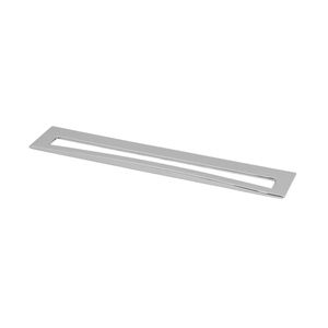 Puxador Reno Cromo Fosco 2921 200 mm Linha Premium Torralba