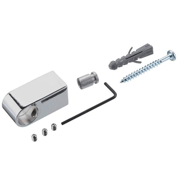 SUPORTE ZAMAC CROMADO 20X20X45 MM P/TUBO 5/8" - 21509000