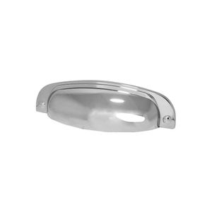 Puxador Quebec Cromado 96 mm 2773 Linha Tradition Torralba