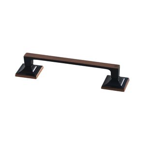 Puxador Alasca Cobre Velho Escovado Conjunto Linha Tradition Torralba