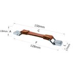 43316_2_puxador-linien-cromo-couro-conjunto-torralba-4584-128-mm