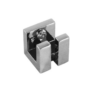 Suporte com Fenda Quadrado Cromado 10 mm Rometal