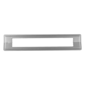Puxador Plástico Cromo Fosco Linha Master 160 mm 361 Gecele