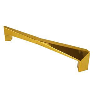 Puxador Gliss Plástico Dourado Linha Premium 192 mm GL-192 Gecele