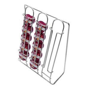 Porta Cápsulas Una Lato para modolo Três Corações Cromado para Bancada 212x257x80 mm 2103 Jomer
