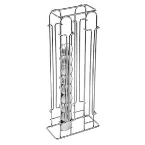 Porta Cápsulas para Modolo Nespresso Cromado para Bancada 160x410x90 mm 2101 Jomer