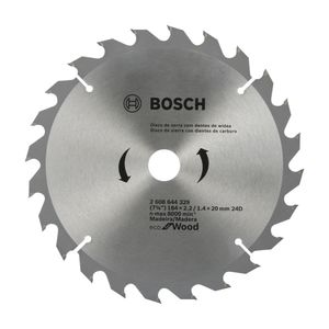 Disco Serra Circular Ecoline ø184x20 mm 24 Dentes Bosch