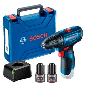 Parafusadeira Furadeira GSR 120-LI 12V 2 Baterias e Maleta Bosch