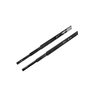 Corrediça Telescópica TT44 Slow Zinco Acetinado Preto 35kg FGVTN