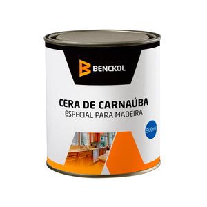 Cera de Carnaúba Pastosa para Madeira Incolor 900 ml Benckol