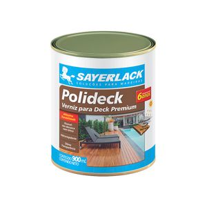 Verniz para Deck Polideck Semibrilho Natural Sayerlack