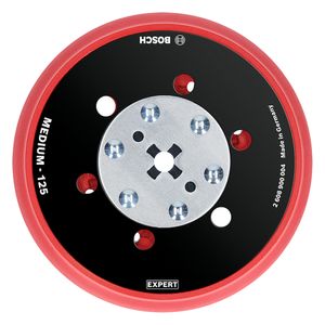 Prato autoaderente para lixadeira excêntrica EXPERT 125mm Bosch
