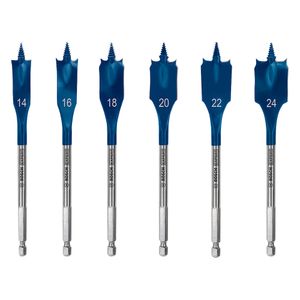 Jogo com 6 brocas EXPERT Self Cut Speed 14-24mm x 152mm Bosch