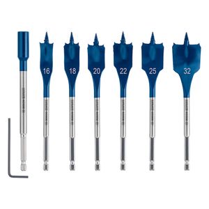Jogo com 7 Brocas EXPERT Self Cut Speed 16-32mm x 152mm Bosch