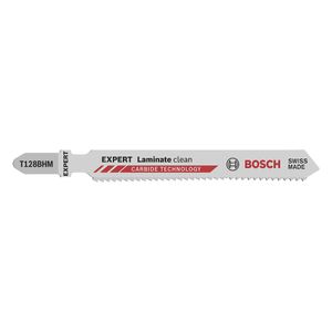 Lâmina de serra tico tico EXPERT Laminate Clean T128BHM, 2 lâminas Bosch