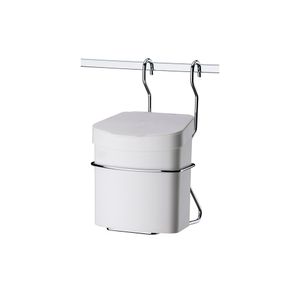 Suporte com Lixeira Plástica 2,5 Litros Linha Bella Cucina Future