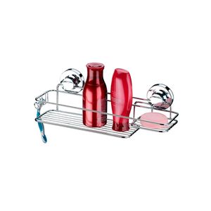 Suporte para Shampoo/ Sabonete com Ventosas Linha Praticità Future